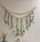 Boho Wall Decor Artificial Hanging Eucalyptus Wooden Beads Garland Eucalyptus Greenery Decoration for Bedroom Bathroom, Living Room, Office, Home, Wedding